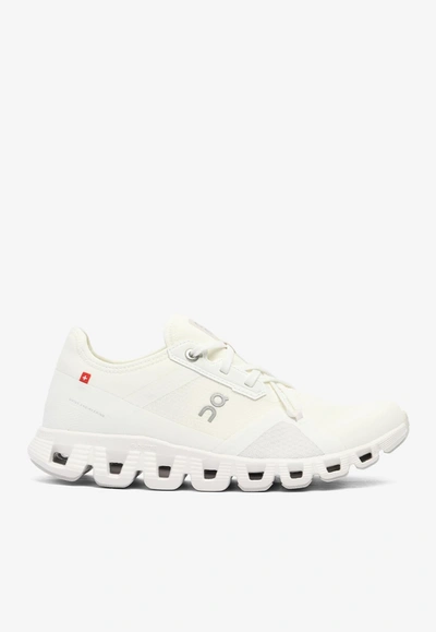On Running Cloud X3 Ad Low-top Trainers In White