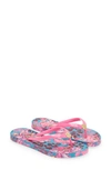 Lilly Pulitzer Pool Flip-flop In Blue Rhapsody Orchid You Not Shoe