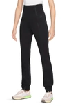 Nike Women's  Sportswear Tech Fleece High-waisted Slim Zip Pants In Black