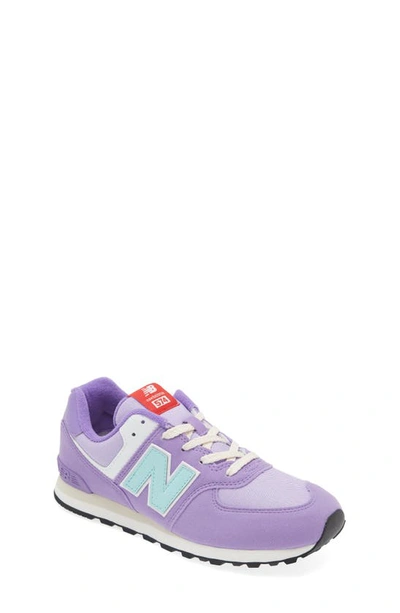 New Balance Kids' 574 Core Trainer In Violet Crush