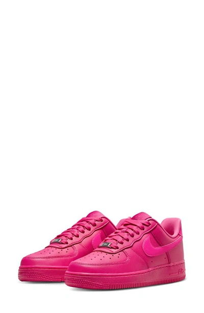 Nike Air Force 1 Low "fireberry" Sneakers In Pink