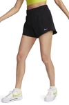 Nike Women's  Sportswear High-waisted French Terry Shorts In Black