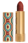 Gucci Velvet Matte Lipstick Janet Rust 0.12 oz / 3.5 G In 505 Janet Rust