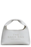 Marc Jacobs The Mini Leather Sack Bag In White