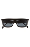 Bp. Flat Top Square Sunglasses In Black