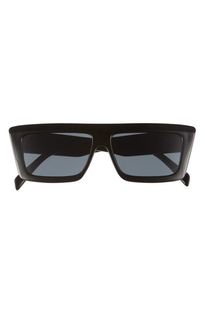 Bp. Flat Top Square Sunglasses In Black