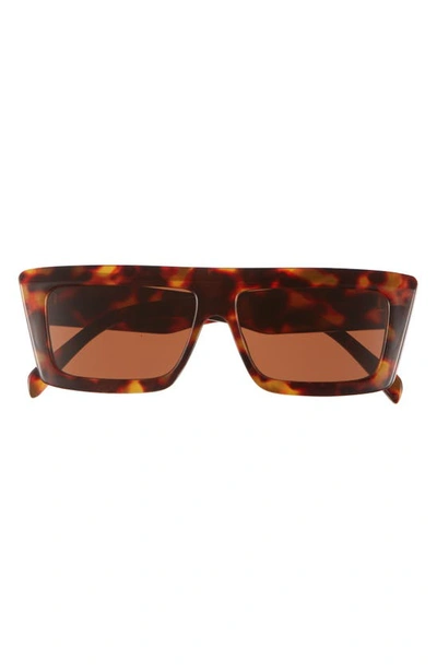 Bp. Flat Top Square Sunglasses In Tortoise