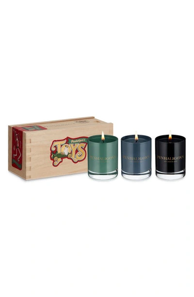 Penhaligon's Home Hooplas Candle Trio Set (limited Edition) $126 Value