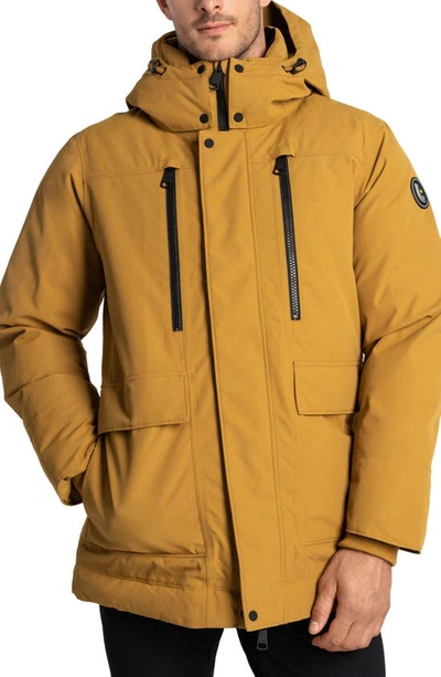 Lole Urban Canvas Parka Jacket In Cumin