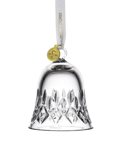 Waterford Lismore Bell Ornament In Clear