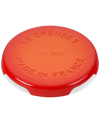 Le Creuset Deluxe Enameled Cast Iron Tripod Trivet In Flame