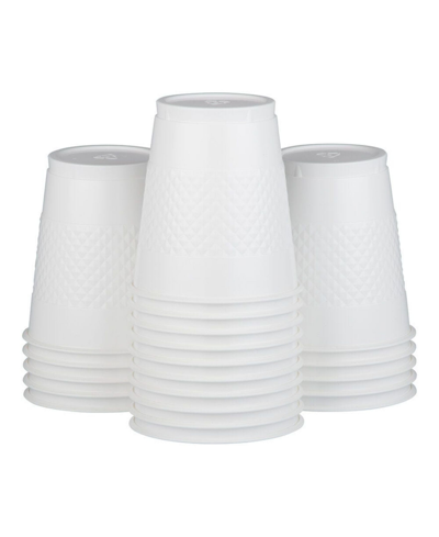 Jam Paper Plastic Party Cups In White