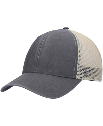 47 Brand Men's Charcoal, Natural Flagship Mvp Snapback Hat In Charcoal,natural