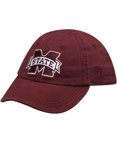 Top Of The World Babies' Infant Unisex  Maroon Mississippi State Bulldogs Mini Me Adjustable Hat