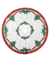 VILLEROY & BOCH TOY'S DELIGHT HOLIDAY TREE SKIRT, 48" X 48"