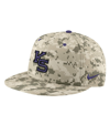 Nike Camo Kansas State Wildcats Aero True Baseball Performance Fitted Hat In Camo