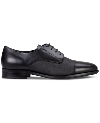 Hugo Boss Hugo By  Men's Classic Colby Derby Shoes In Black