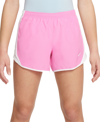 Nike Tempo Big Kids' (girls') Dri-fit Running Shorts In Playful Pink