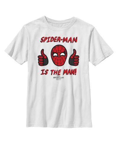 Marvel Kids' Boy's  Spider-man: No Way Home The Man Child T-shirt In White