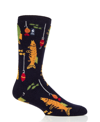 HEAT HOLDERS MEN'S LITE JACK NOVELTY CREW SOCK