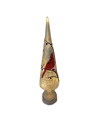 Santa's Workshop 16" Glass Led Cardinal Tree In White