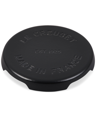 Le Creuset Deluxe Enameled Cast Iron Tripod Trivet In Licorice