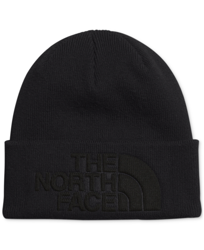 The North Face Urban Embossed Beanie In Tnf Black
