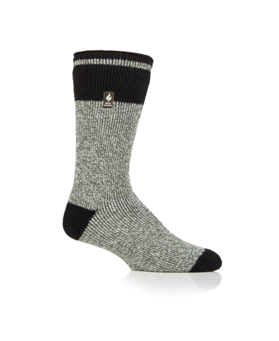 HEAT HOLDERS MEN'S ROOK BLOCK TWIST CREW SOCK