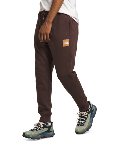 The North Face Men's Box Nse 'never Stop Exploring' Jogger In Brown