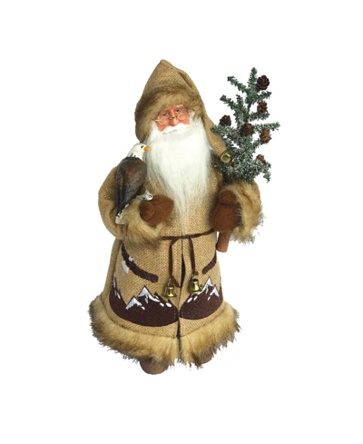 Santa's Workshop 15" Soaring High Santa In Beige