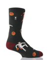 HEAT HOLDERS MEN'S LITE JACK NOVELTY CREW SOCK