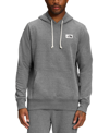 The North Face Heritage Patch Recycled Cotton Blend Hoodie In Tnf Medium Grey Heather