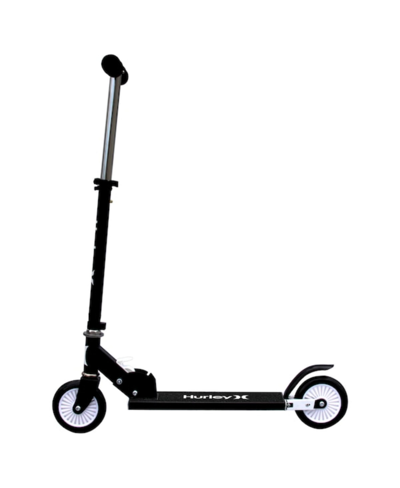 Hurley 2 In 1 Convertible Snow Scooter With Interchangeable Wheels In Black,white