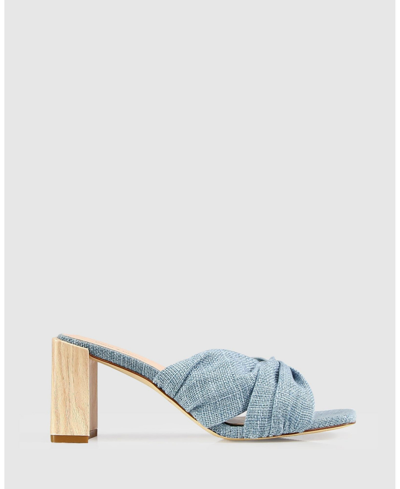 Belle & Bloom Lust For Life Mule In Blue