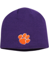 TOP OF THE WORLD MEN'S TOP OF THE WORLD PURPLE CLEMSON TIGERS EZDOZIT KNIT BEANIE