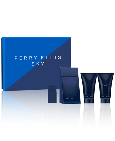 Perry Ellis Men's 4-pc. Sky Eau De Toilette Gift Set In No Color