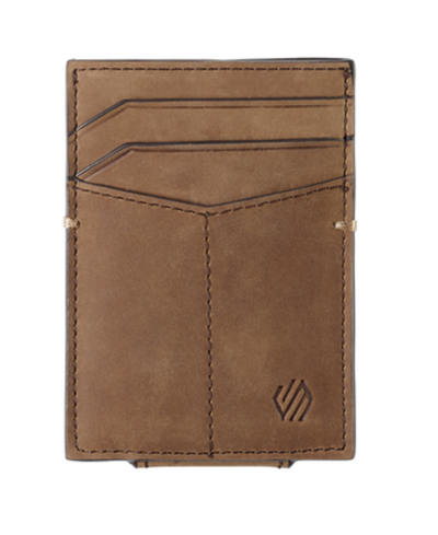 Johnston & Murphy Men's Jackson Front Pocket Wallet In Tan Oiled