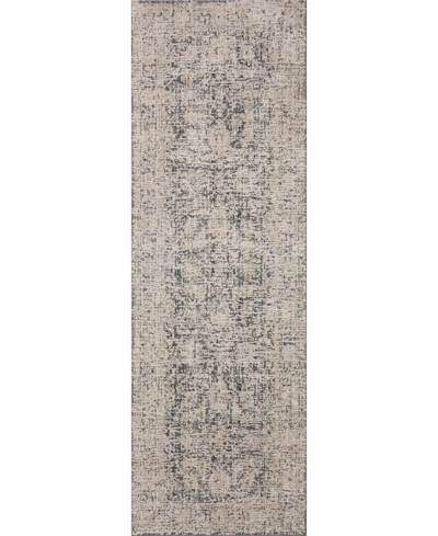 Amber Lewis X Loloi Alie Ale-05 2'7" X 12' Runner Area Rug In Charcoal