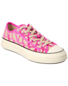 VALENTINO GARAVANI VALENTINO TOILE ICONOGRAPHE CANVAS & LEATHER SNEAKER