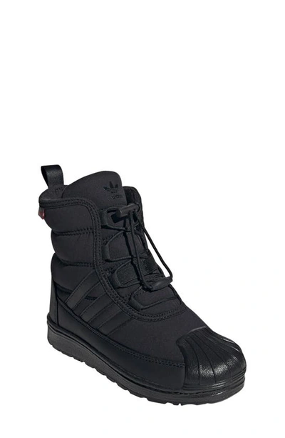 Adidas Originals Kids' Superstar 360 2.0 Boots In Black