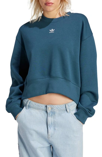 Adidas Originals Crewneck Sweatshirt In Arctic Night