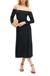 Reformation Ballari Dress In Black