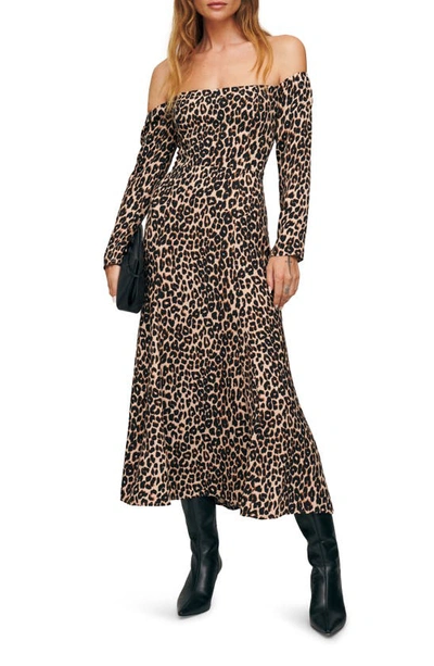 Reformation Ballari Dress In Leo