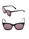 SAINT LAURENT Stella Mccartine 55mm Rectangle Sunglasses,0400095328001