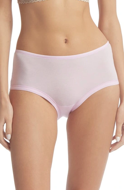 Hanky Panky Playstretch Boyshorts In Meadowsweet Pink
