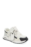 Off-white Runner B Sneakers - Leather - White/ Black In Multi