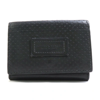 Bottega Veneta Black Leather Wallet  ()