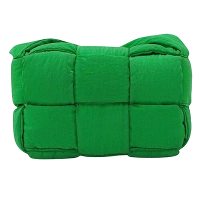 Bottega Veneta Cassette Green Synthetic Shoulder Bag ()