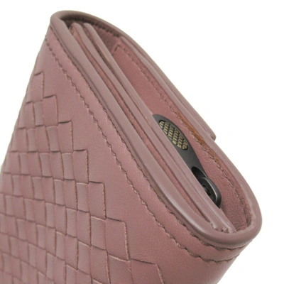 Bottega Veneta Pink Leather Wallet  ()