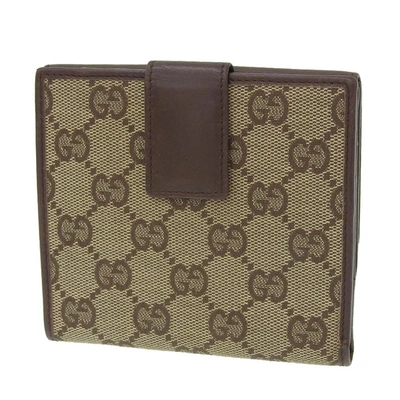 Gucci Brown Leather Wallet  ()